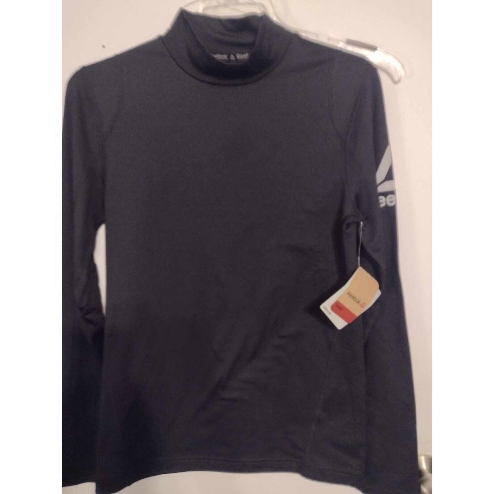 Reebok Women's Small Black Compression Top Running Training Exercise NWT